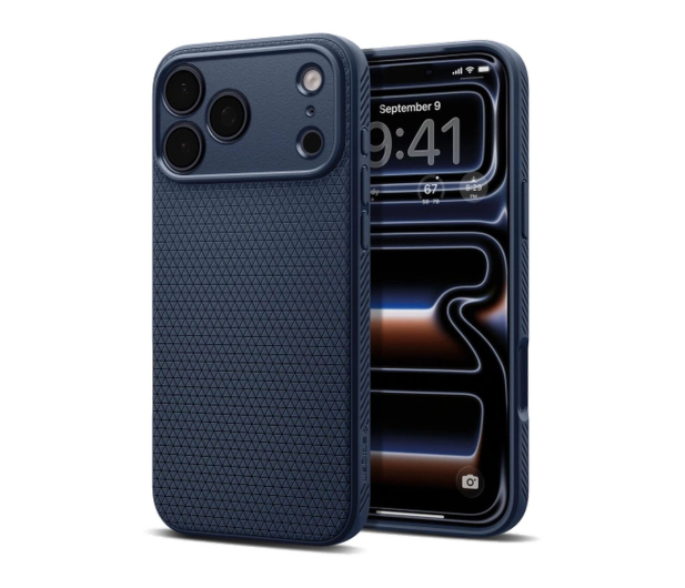 Spigen Liquid Air do iPhone 18 Pro/17 Pro (navy blue) - 1586422 - zdjęcie